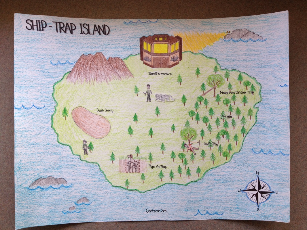 The Most Dangerous Game Map Of Ship Trap Island Laris - vrogue.co